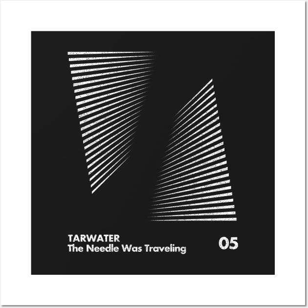 Tarwater / Minimal Graphic Design Tribute Wall Art by saudade